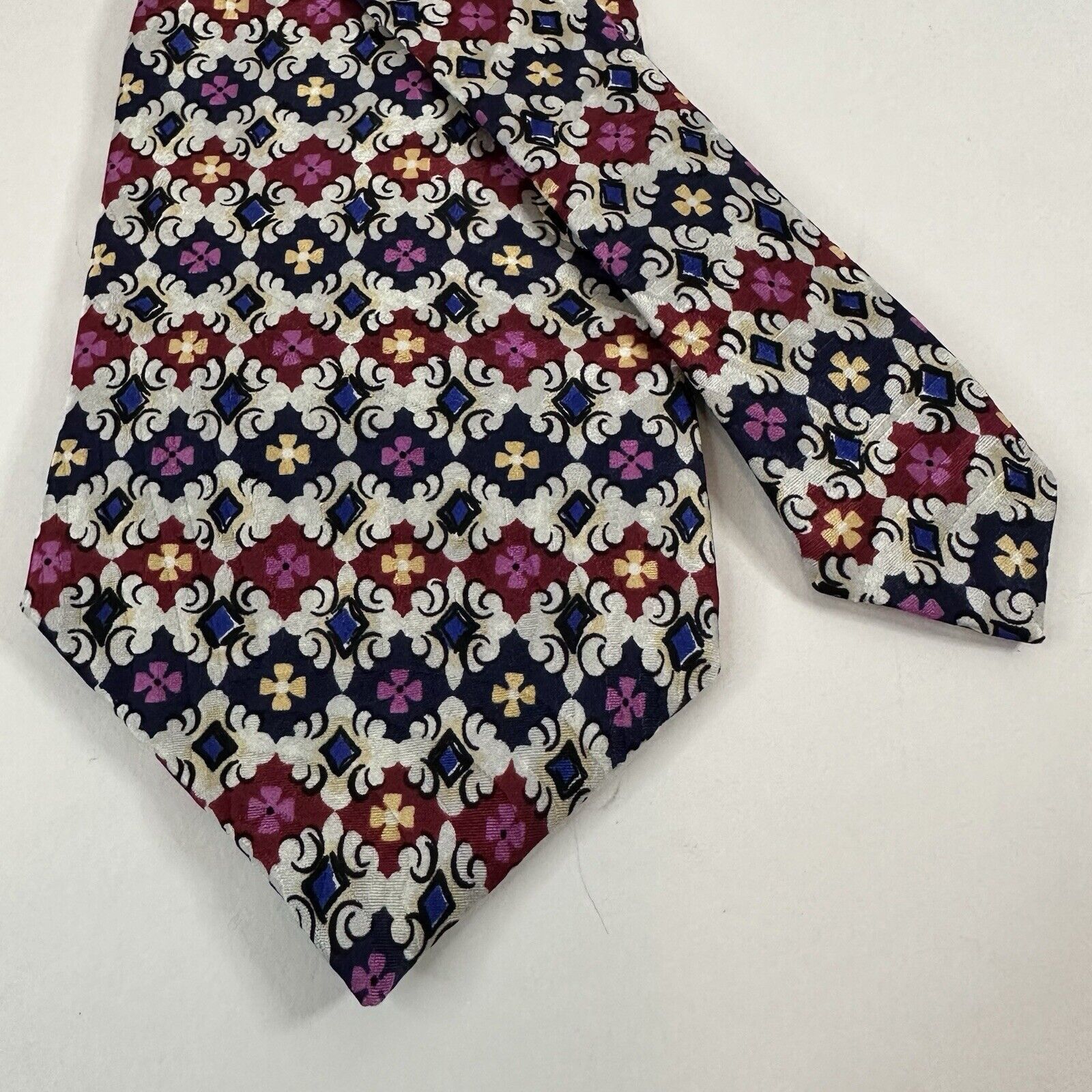 Other Paolo Rossi Designer Collection Tie Silk Multi Color Preppy Size ONE SIZE - 6 Thumbnail