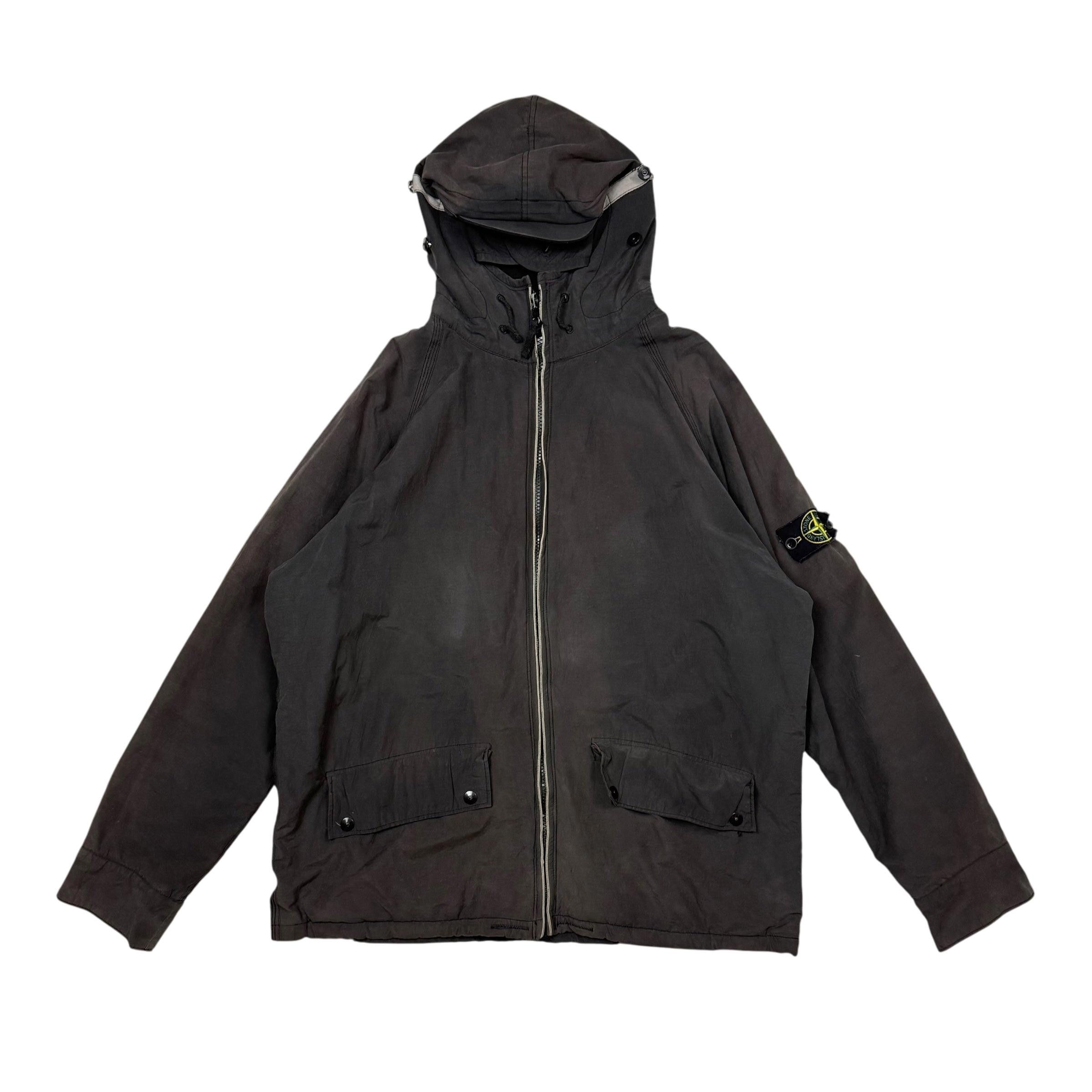 STONE  TELA STELLA ジャケット　ブラック　XL Stone Island Stone Island Anniversary 30th Tela Stella Anorak XL