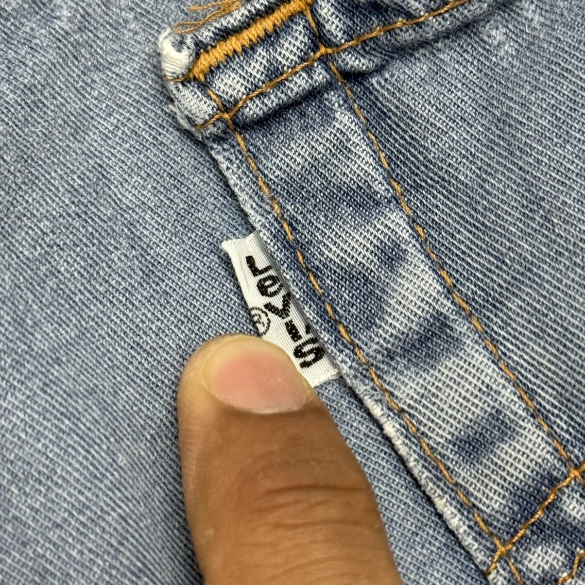 Levi's Vintage 90’s White Tab Levis 512-58 Wide Leg Cotton Pants Size US 31 - 12 Thumbnail