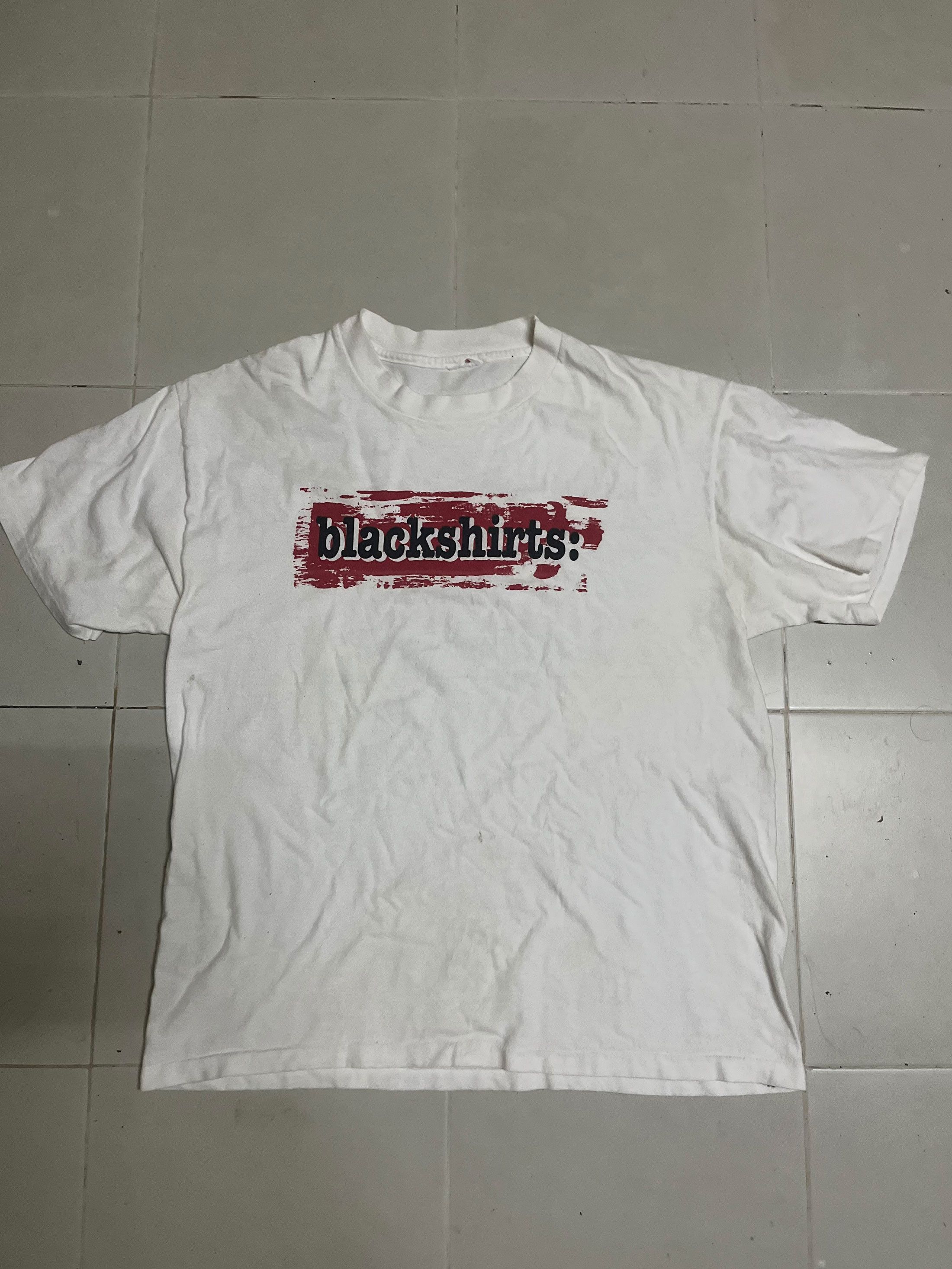 Vintage Vintage Statement Tee 90s Single Stitch Size US L / EU 52-54 / 3 - 1 Thumbnail