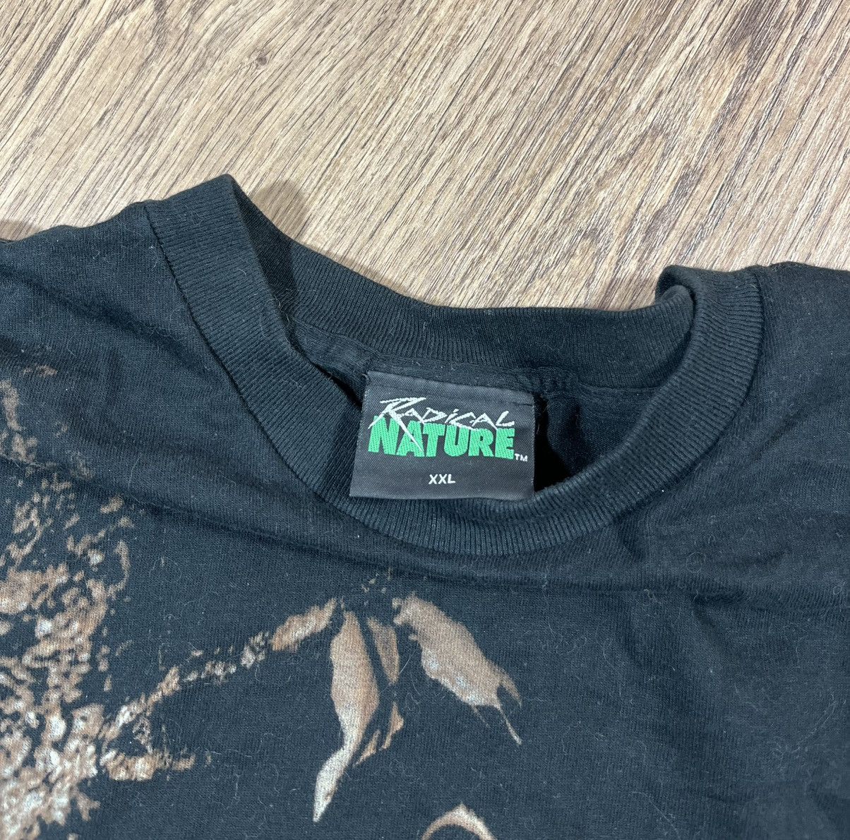 Band Tees Vintage 90s Radical Nature Wolf T Shirt Size US XXL / EU 58 / 5 - 5 Thumbnail