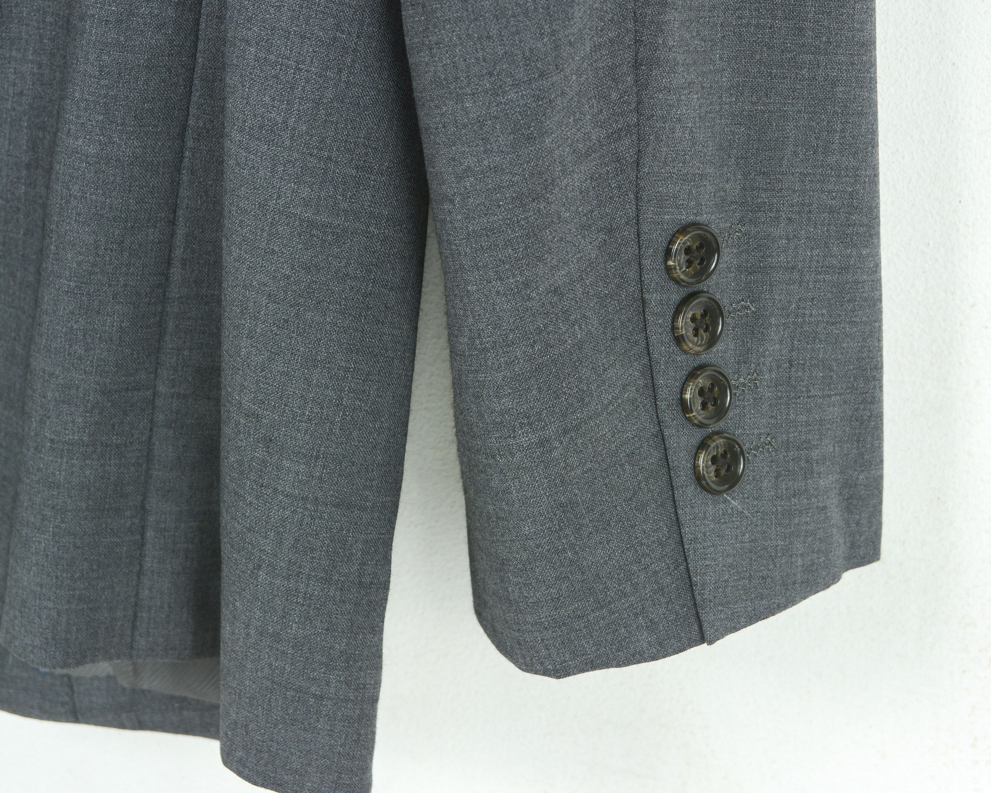 Comme Ca Ism Men's Blazer EU 52 Suit Jacket L Sport Coat UK 42 US Grey Size 42R - 6 Thumbnail