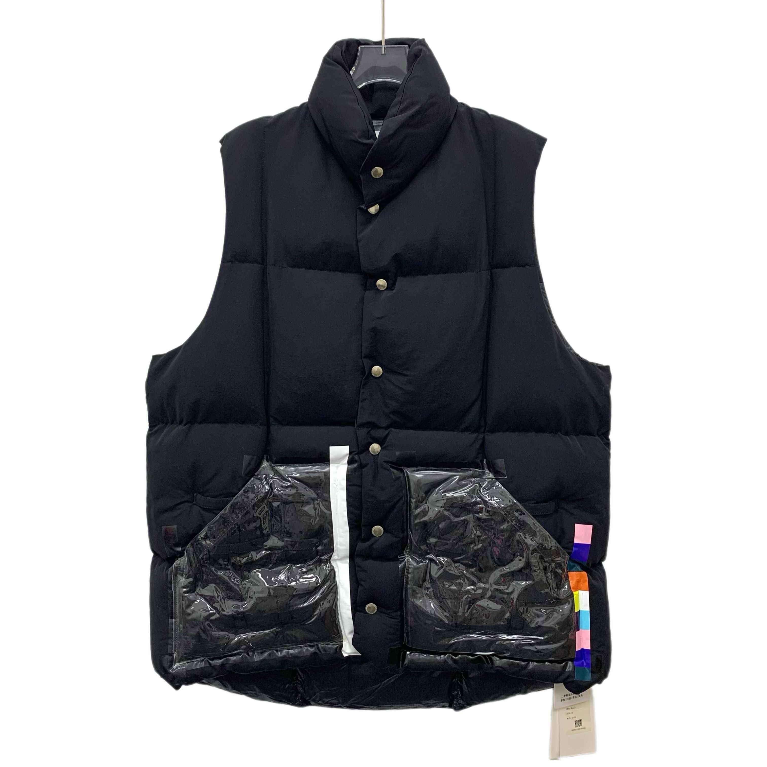 Takahiromiyashita The Soloist. The Soloist Black Cotton Vest (Size 46) Size US S / EU 44-46 / 1 - 1 Thumbnail