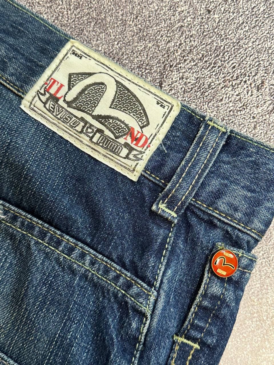 Evisu × Japanese Brand × Puma Evisu Japan puma vintage selvedge jeans size 32/34 Size US 34 / EU 50 - 5 Thumbnail