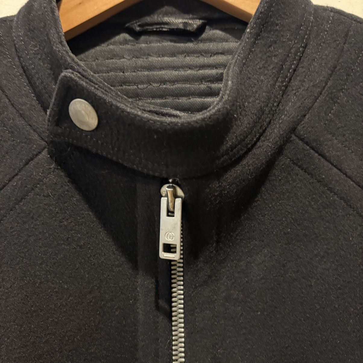 Gucci 2004 Tom Ford Gucci Heavy Wool Racing Jacket Size US M / EU 48-50 / 2 - 3 Thumbnail