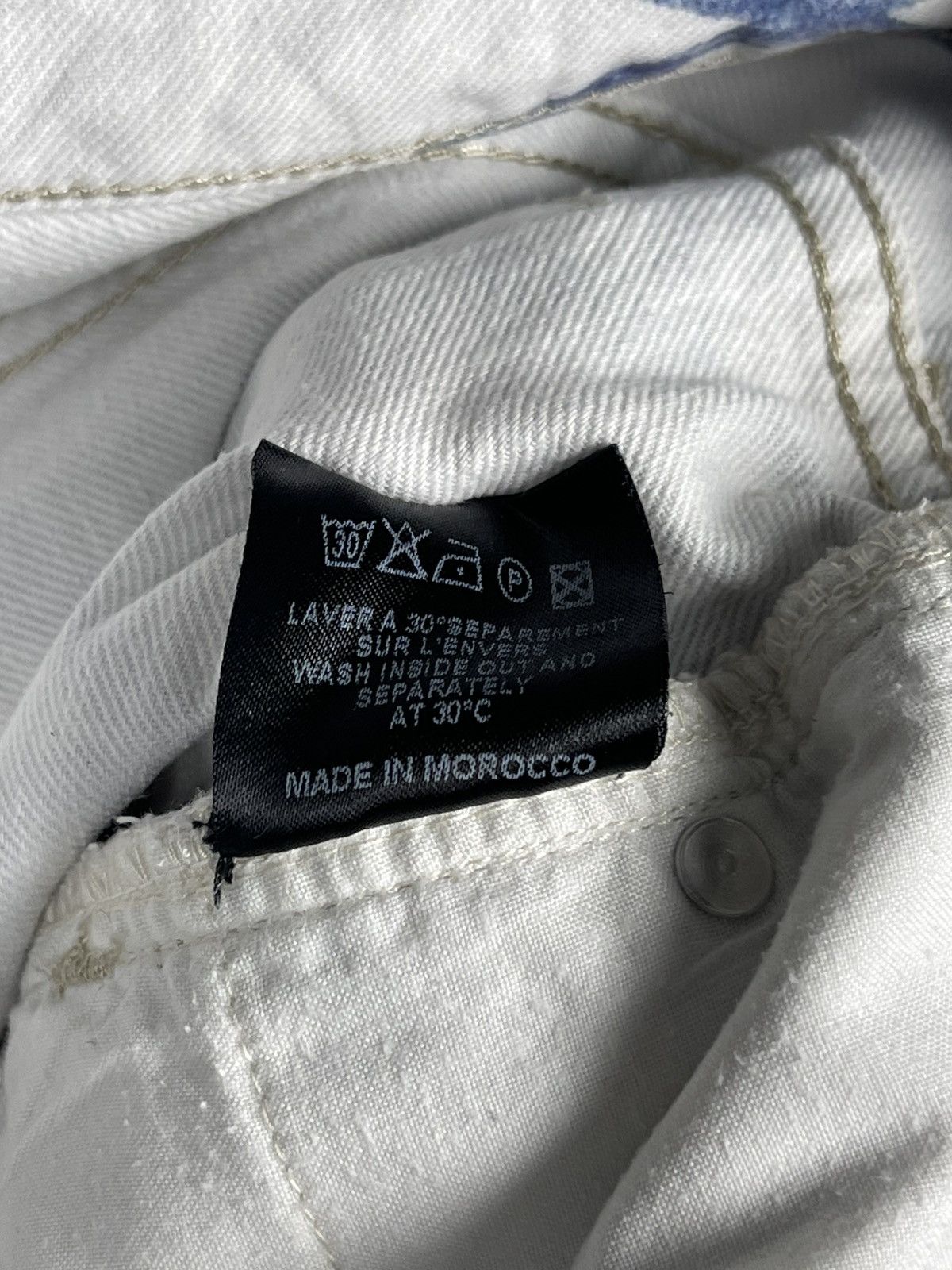 Isabel Marant Etoile Isabel Marant Etoile Nea Printed White Jeans Women’s Size 40 Size 28" / US 6 / IT 42 - 15 Thumbnail