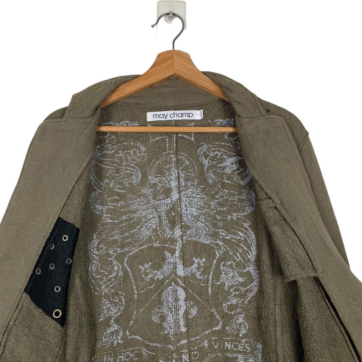 Japanese Brand MAY CHAMP Studded Casual Jacket #0184-C9 Size US M / EU 48-50 / 2 - 13 Thumbnail