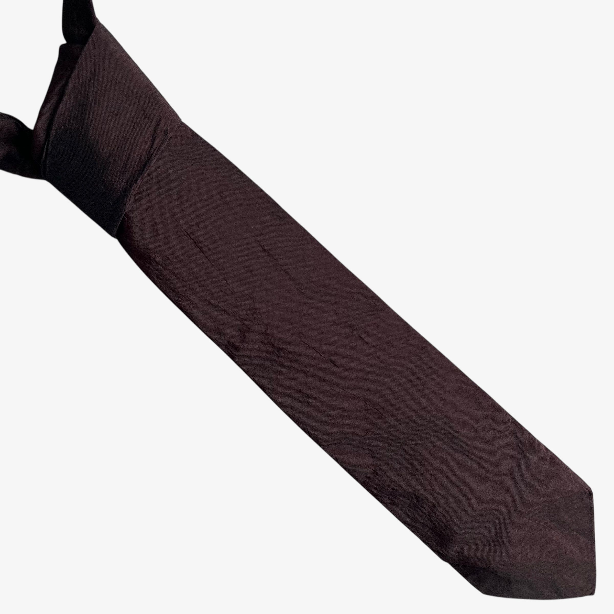 Ermenegildo Zegna Vintage 90s Ermenegildo Zegna Purple Print Silk Tie Size ONE SIZE - 1 Thumbnail