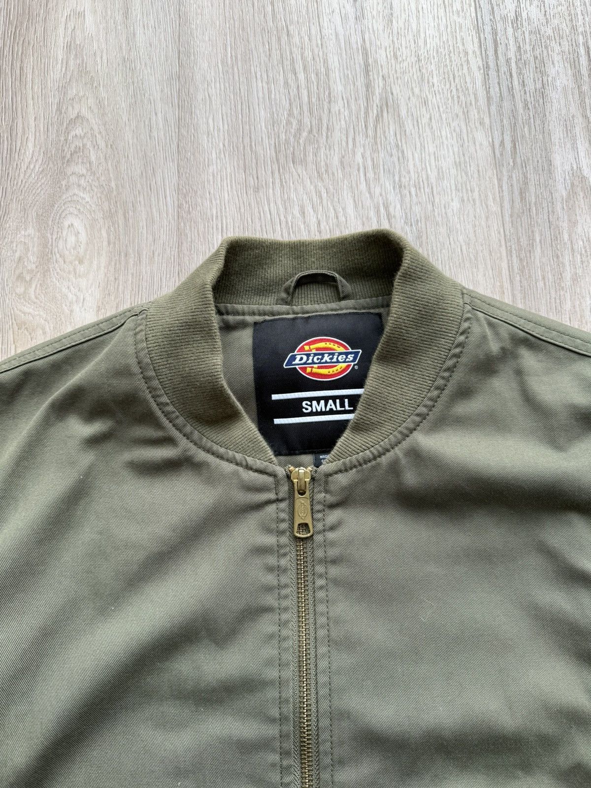Dickies Dickies Ma-1 Khaki Bomber Military Jacket Size US S / EU 44-46 / 1 - 3 Thumbnail