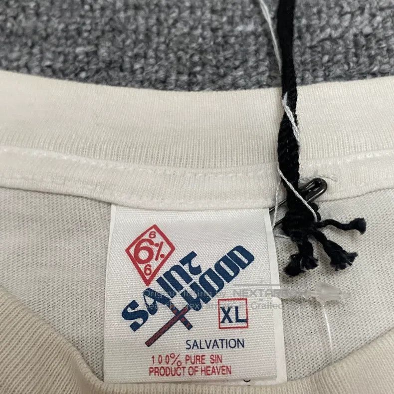 Saint Michael Saint Michael White old short sleeve Size US XL / EU 56 / 4 - 4 Thumbnail