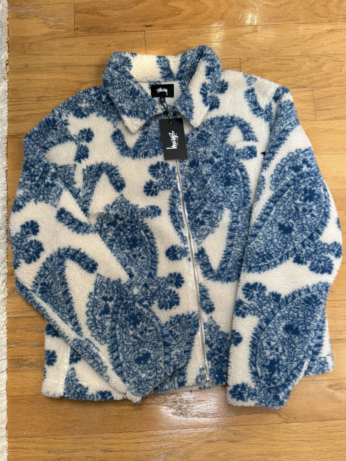 Stussy Paisley Sherpa | Grailed