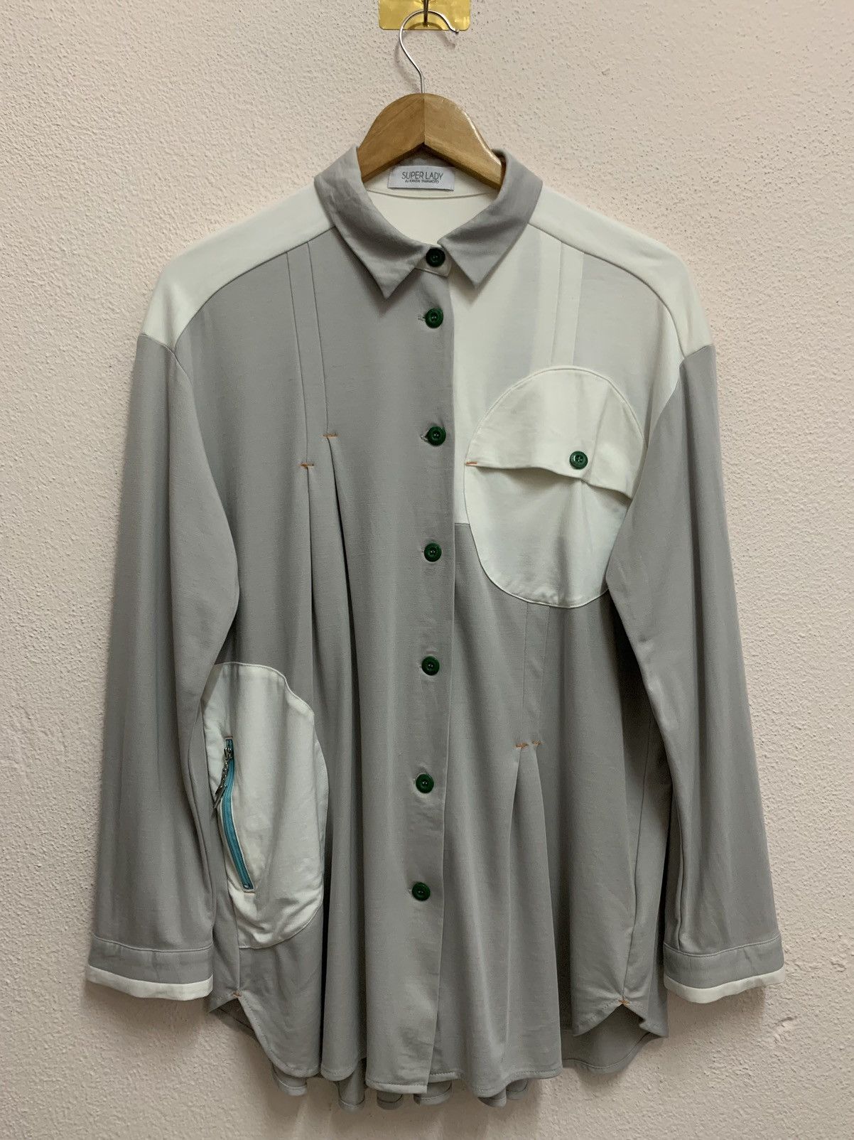 Kansai Yamamoto Super Lady by KANSAI YAMAMOTO Blouses Button Up Size L / US 10 / IT 46 - 1 Thumbnail