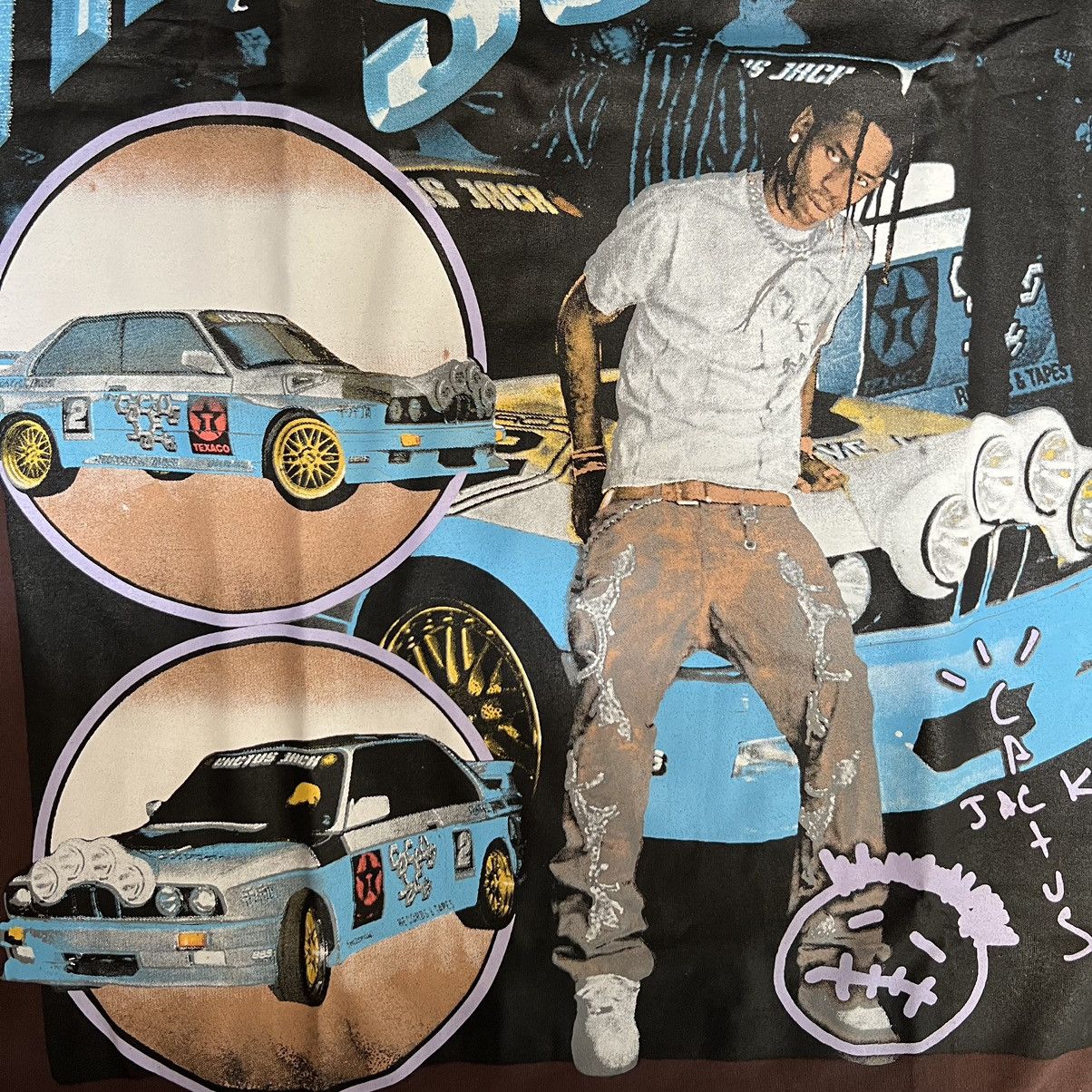Band Tees × Rap Tees 🔥FEIN🔥La Flame Cactus Jack fannbott Travis Scott Size US XL / EU 56 / 4 - 5 Thumbnail