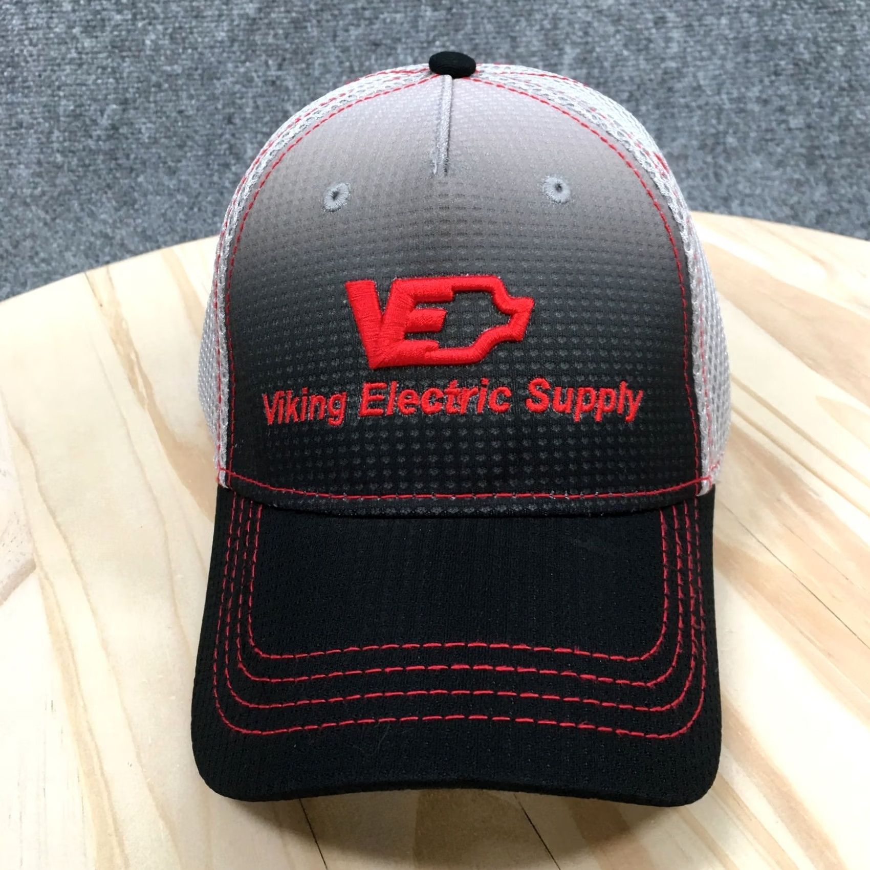 Vintage Viking Electric Supply Baseball Cap Unisex Black OS Adjustable Embroidered Logo Size ONE SIZE - 2 Thumbnail