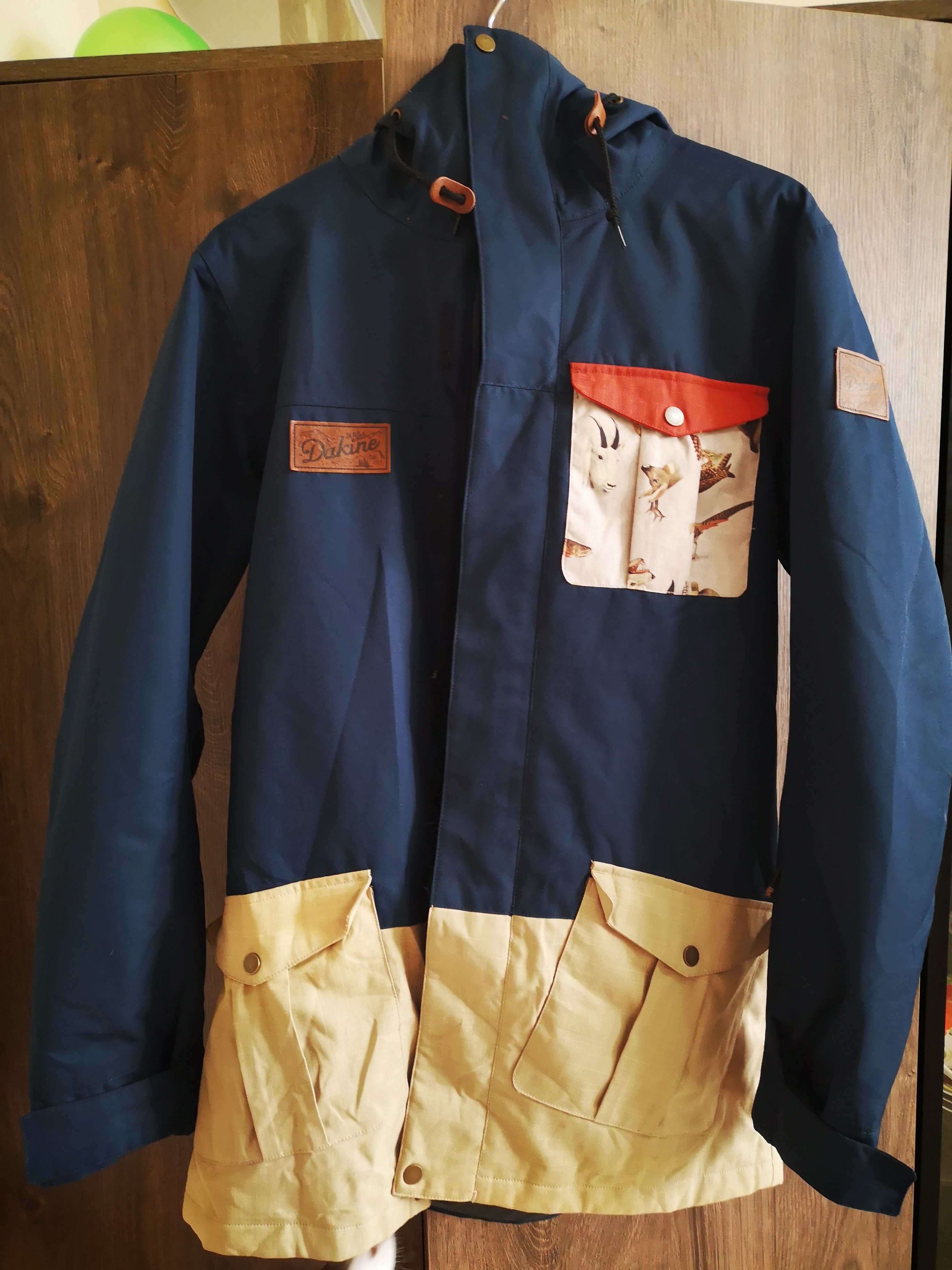 image of Dakine Mens Rampart 65 Jacket Ski in Blue (Size Medium)