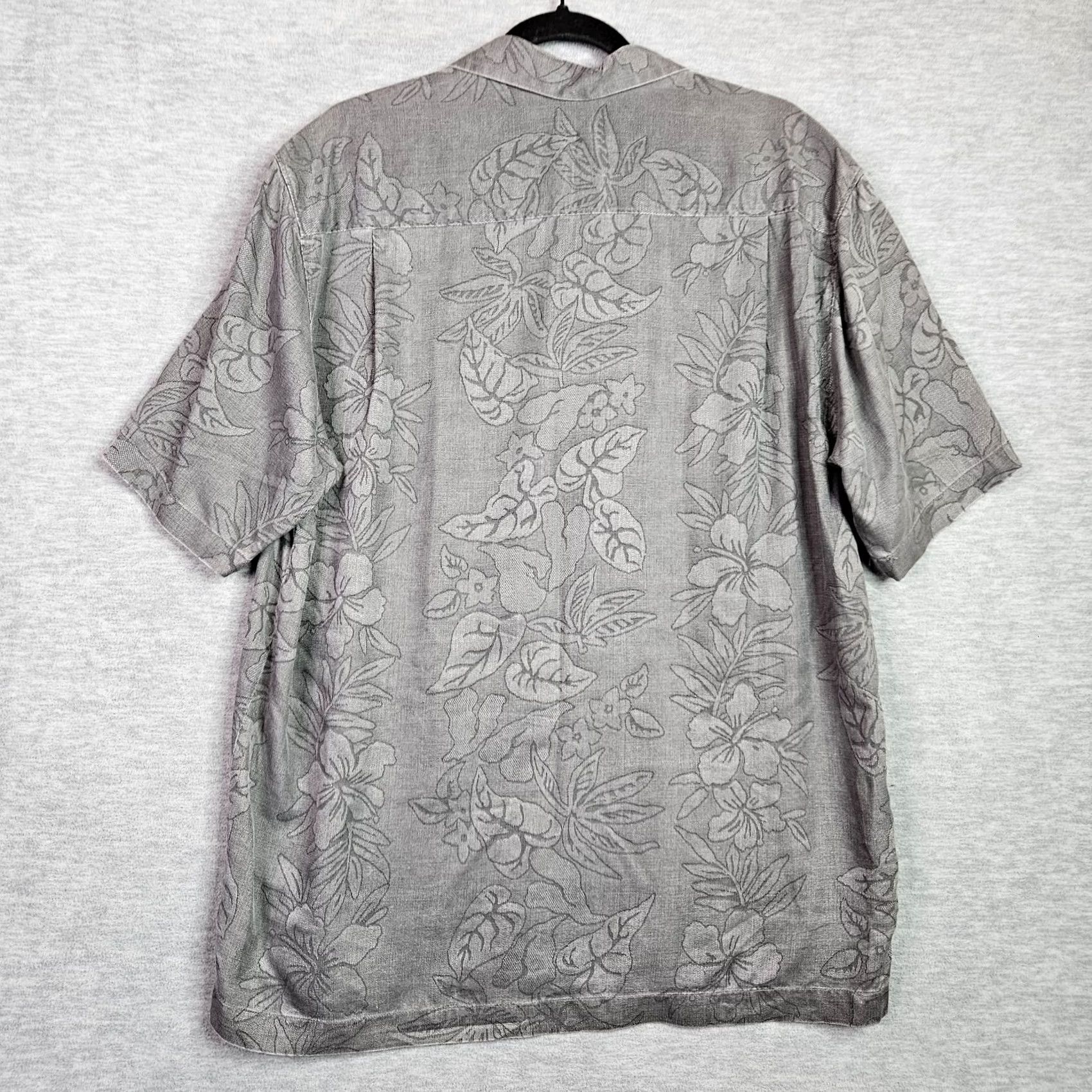Tommy Bahama Tommy Bahama Shirt Floral Hawaiian Short Sleeve Button Up M Multicolor Silk Button-Up Mens Size US M / EU 48-50 / 2 - 2 Thumbnail