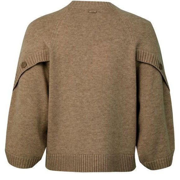 Max Mara MAX MARA Ampex Knit Round Neck Brown Wool Sweater New & Auth Size M / US 6-8 / IT 42-44 - 2 Thumbnail