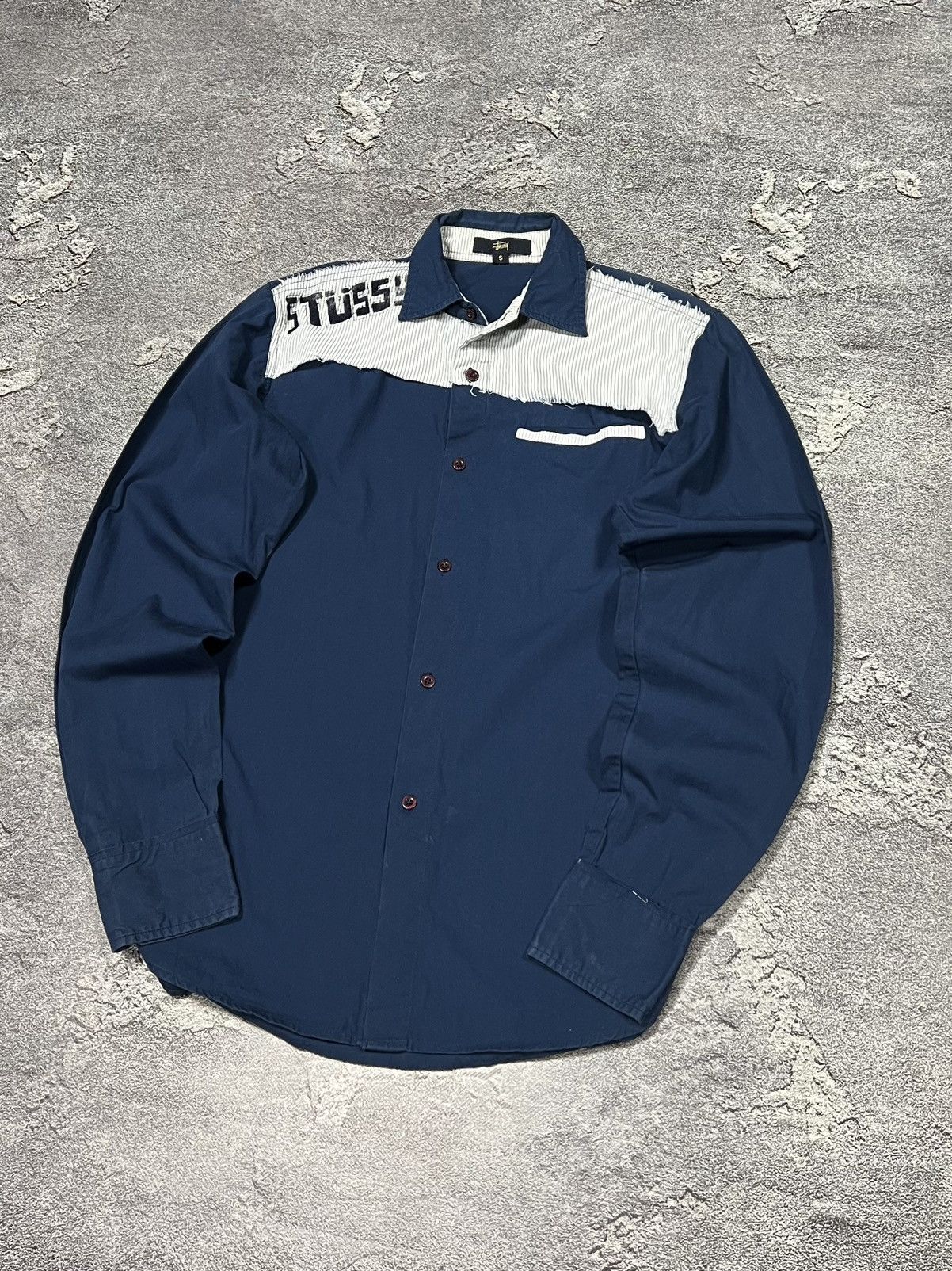 Stussy × Vintage Vintage rare shirt Stussy Size US S / EU 44-46 / 1 - 5 Thumbnail