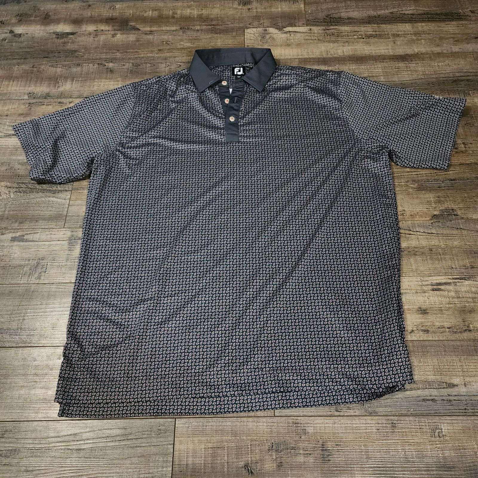 Footjoy Footjoy Polo Men Shirt Sz 2XL embroidered golf logo 2480 Size US XXL / EU 58 / 5 - 1 Thumbnail