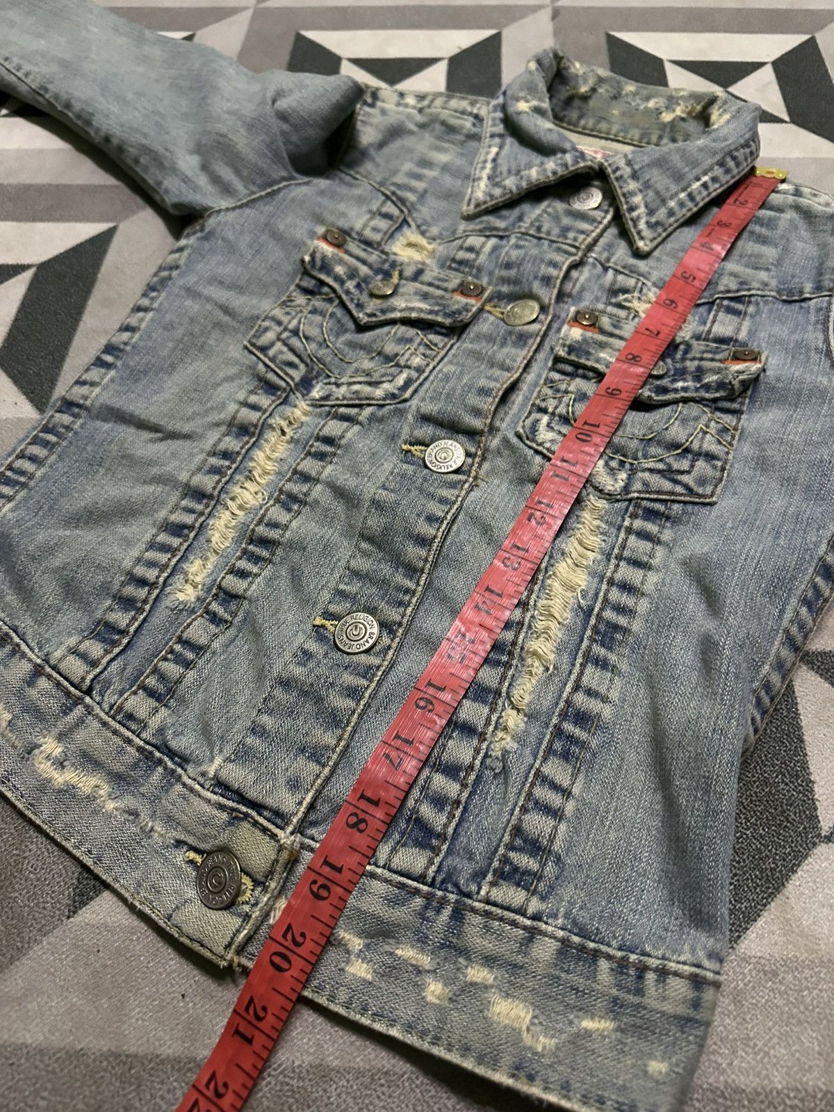 True Religion True religion trucker denim jacket Size XS / US 0-2 / IT 36-38 - 7 Thumbnail