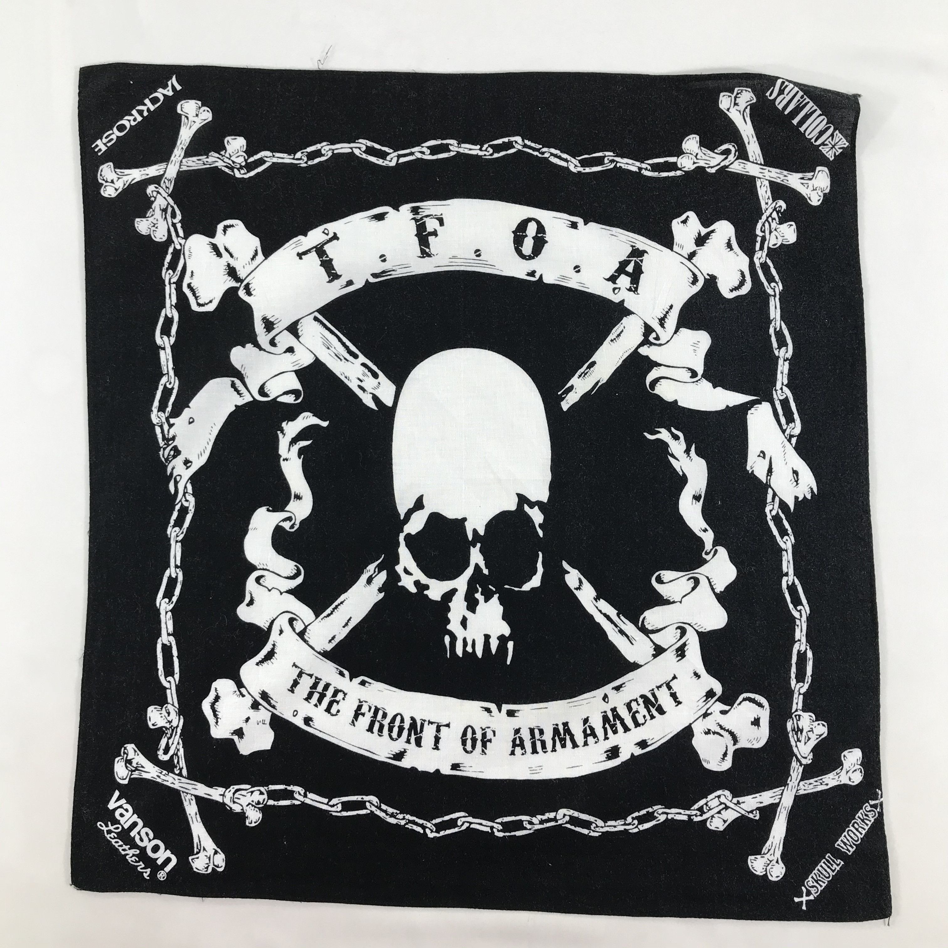 Vanson Leathers × Vintage Vanson Leathers Handkerchief / Neckerchief / Bandana Size ONE SIZE - 3 Thumbnail