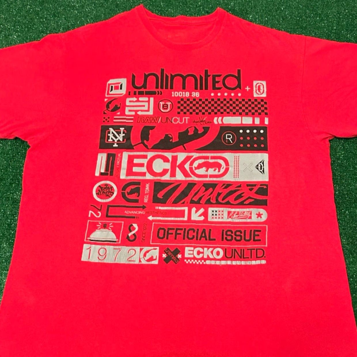 Ecko Unltd. VINTAGE Ecko Unltd Classic Logo Shirt Mens XL Red Hip Hop Grunge Skater Punk 90s Y2k Logo T-Shirt Size US XL / EU 56 / 4 - 3 Thumbnail