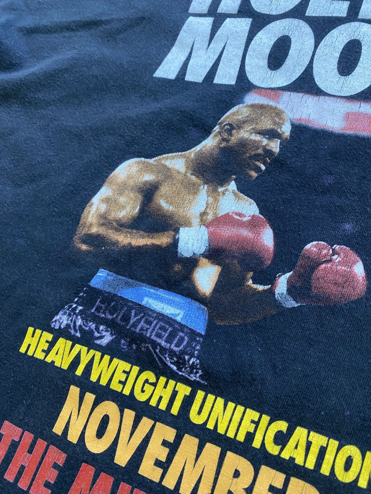 Other Vintage 1997 Boxing Match Holyfield VS Moorer Shirt Size US XL / EU 56 / 4 - 4 Thumbnail