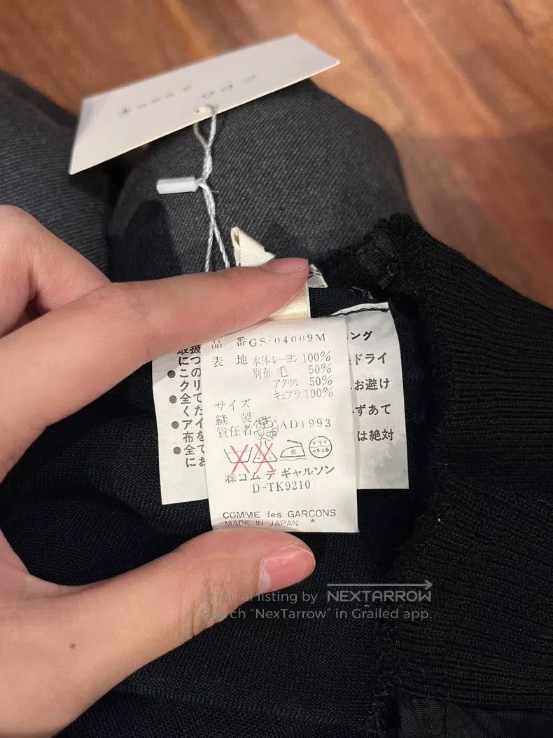 Comme des Garcons Comme Des Garcons Black mesh detail sweetheart dress, size Size M / US 6-8 / IT 42-44 - 8 Thumbnail