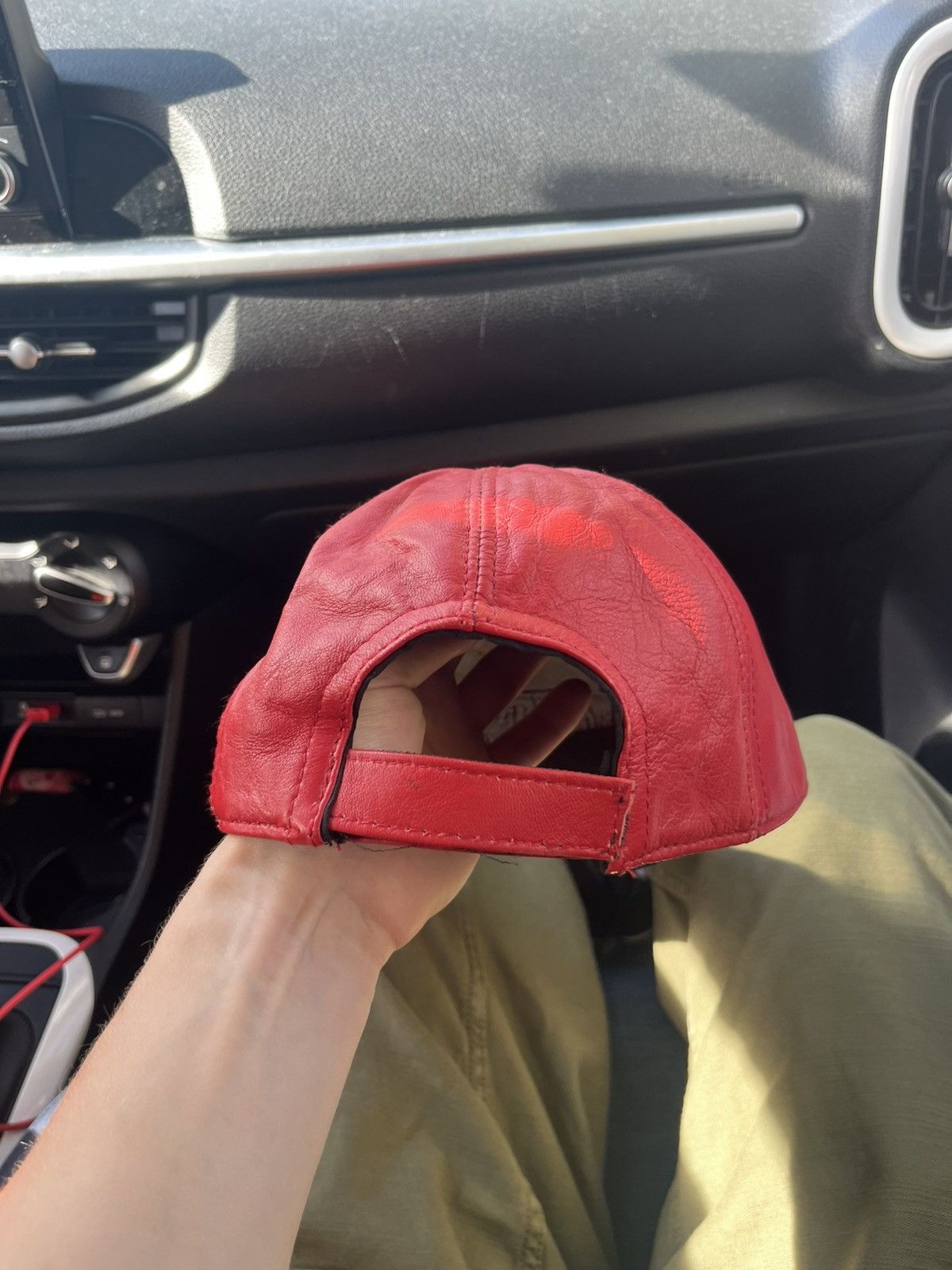 Vintage Ferrari cap vintage red Size ONE SIZE - 3 Thumbnail