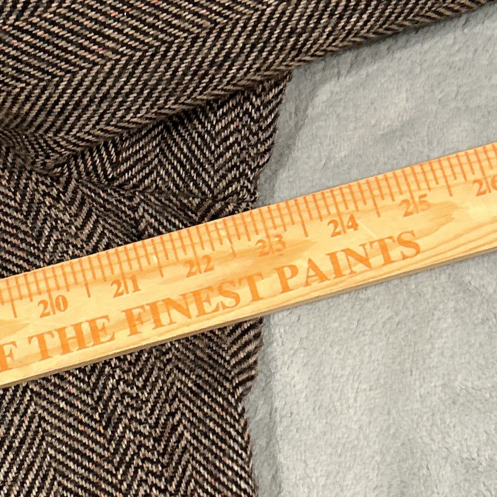Levi's 80s USA Levis Western Blazer Coat Large Herringbone Size 36R - 5 Thumbnail