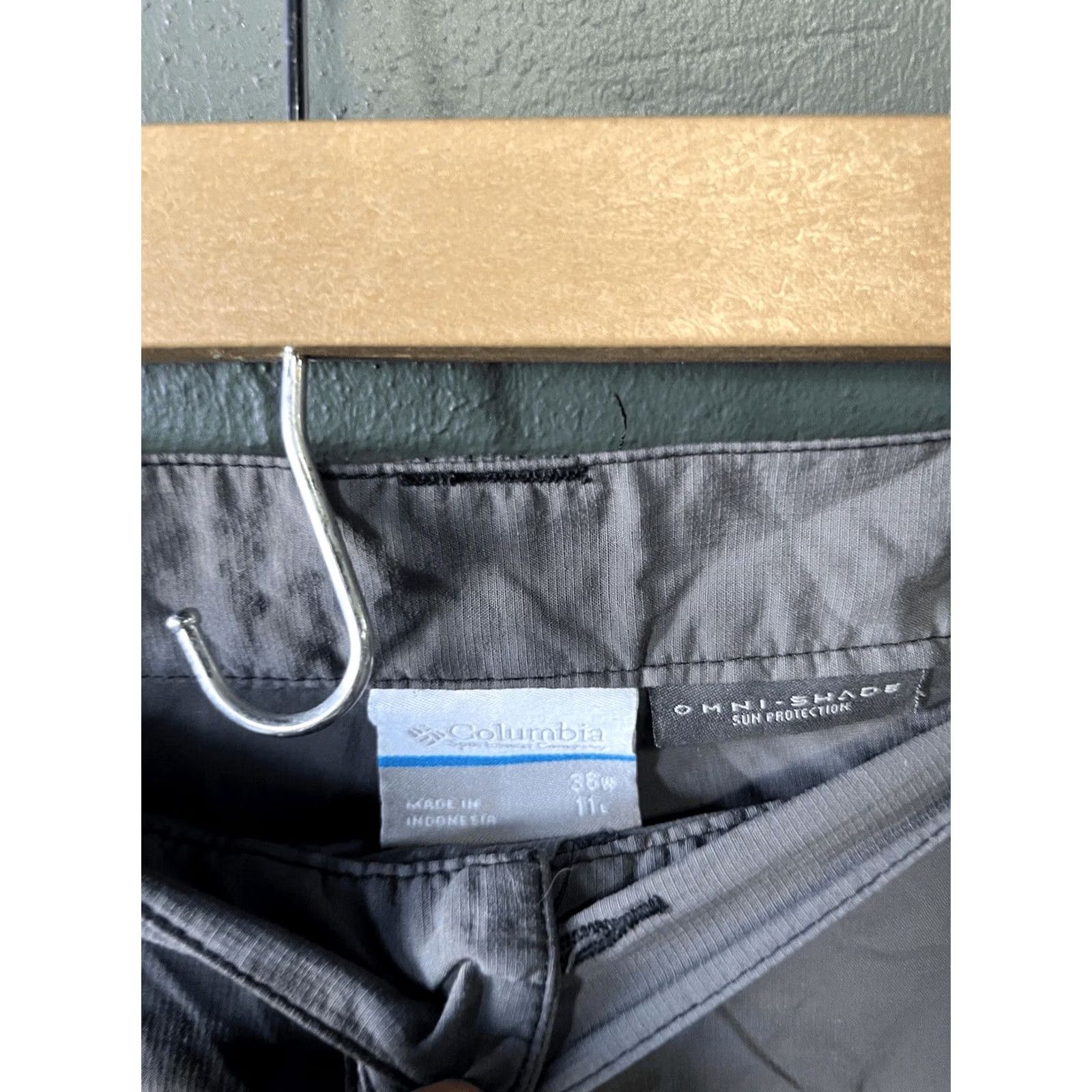 Vintage Columbia Cargo Short Mens Gray Outdoor 38 Featured Omni Shade Outdoor Mens Cargo Shorts Gray 38 Size US 38 / EU 54 - 3 Thumbnail
