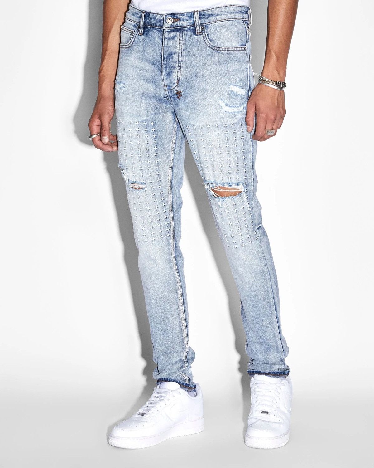 Japanese Brand × Ksubi Ksubi Jeans Chitch Enjoy Trashed size L-XL / 36 NEW with tag Size US 36 / EU 52 - 4 Thumbnail