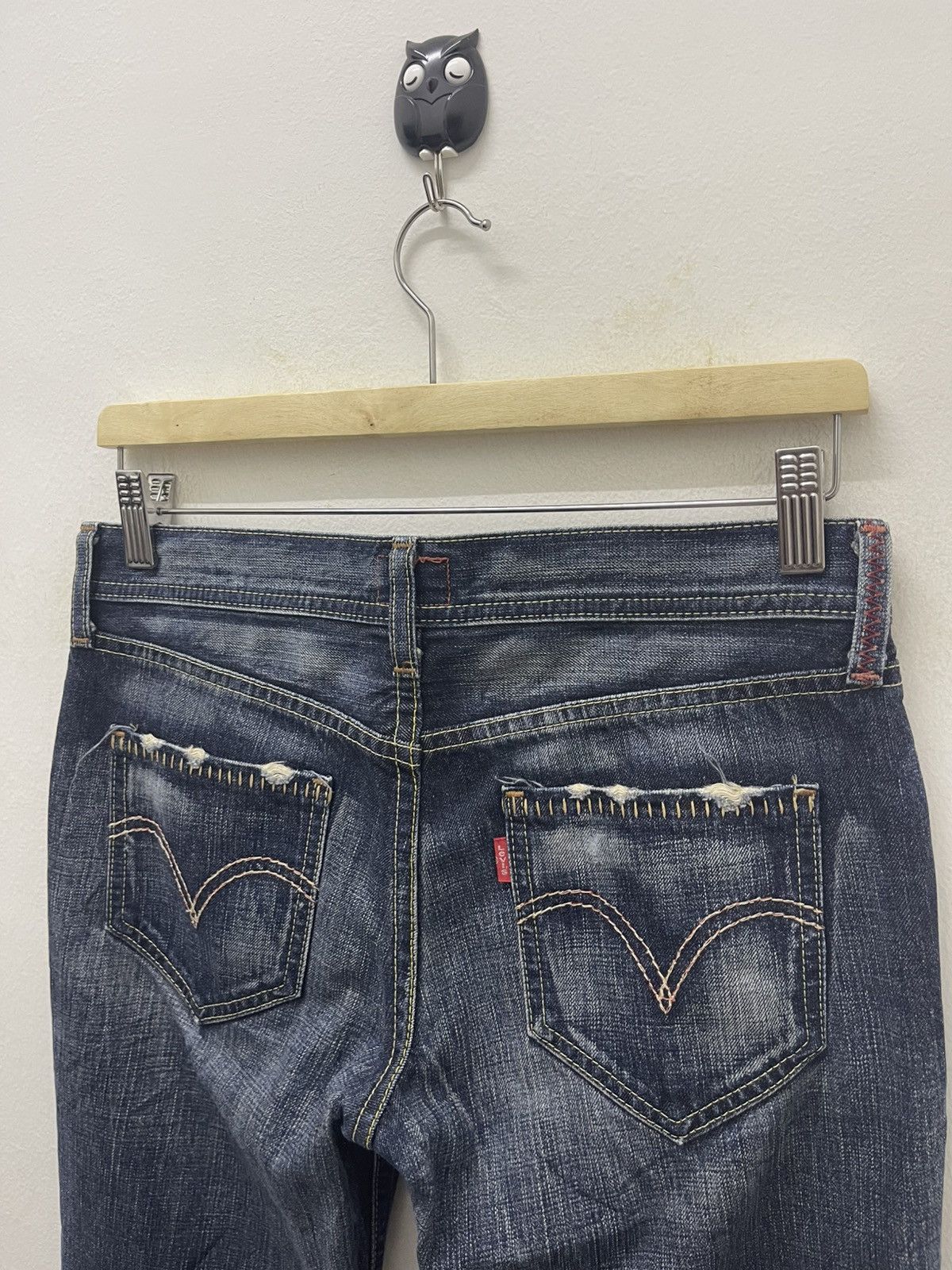 Levi's Vintage Clothing Rare Vintagr LEVIS Redloop Flare Bootcut Japan LVC Size US 28 / EU 44 - 17 Thumbnail