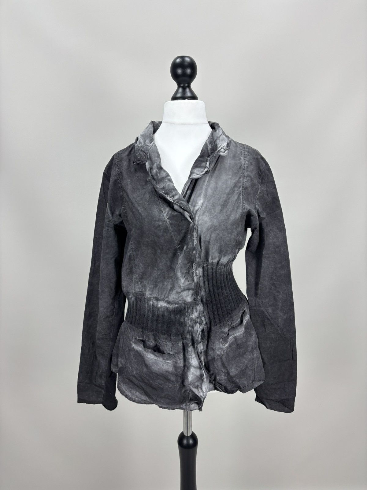 Rundholz Womens blazer jacket Barbara Speer Size 2 Color Gray Size S / US 4 / IT 40 - 1 Thumbnail