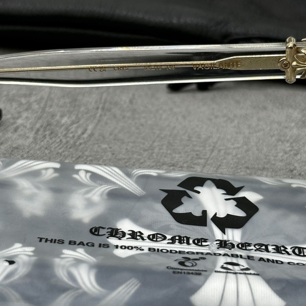 Chrome Hearts CHROME HEARTS VAGILANTE EYEGLASSES Size ONE SIZE - 10 Thumbnail