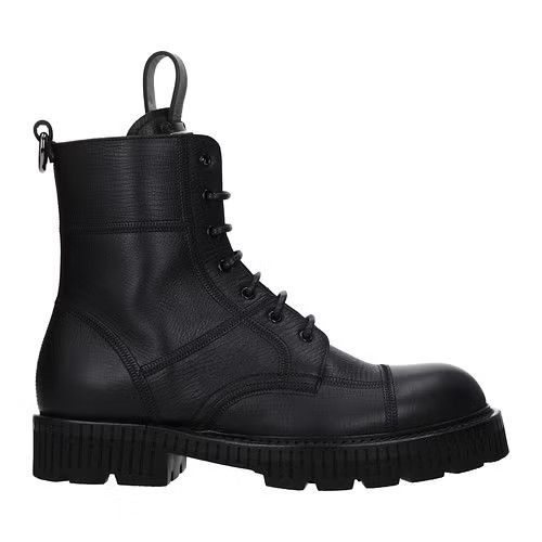 image of Dolce Gabbana Ob1O1E0324 Ankle Boots In Black, Men's (Size 12)