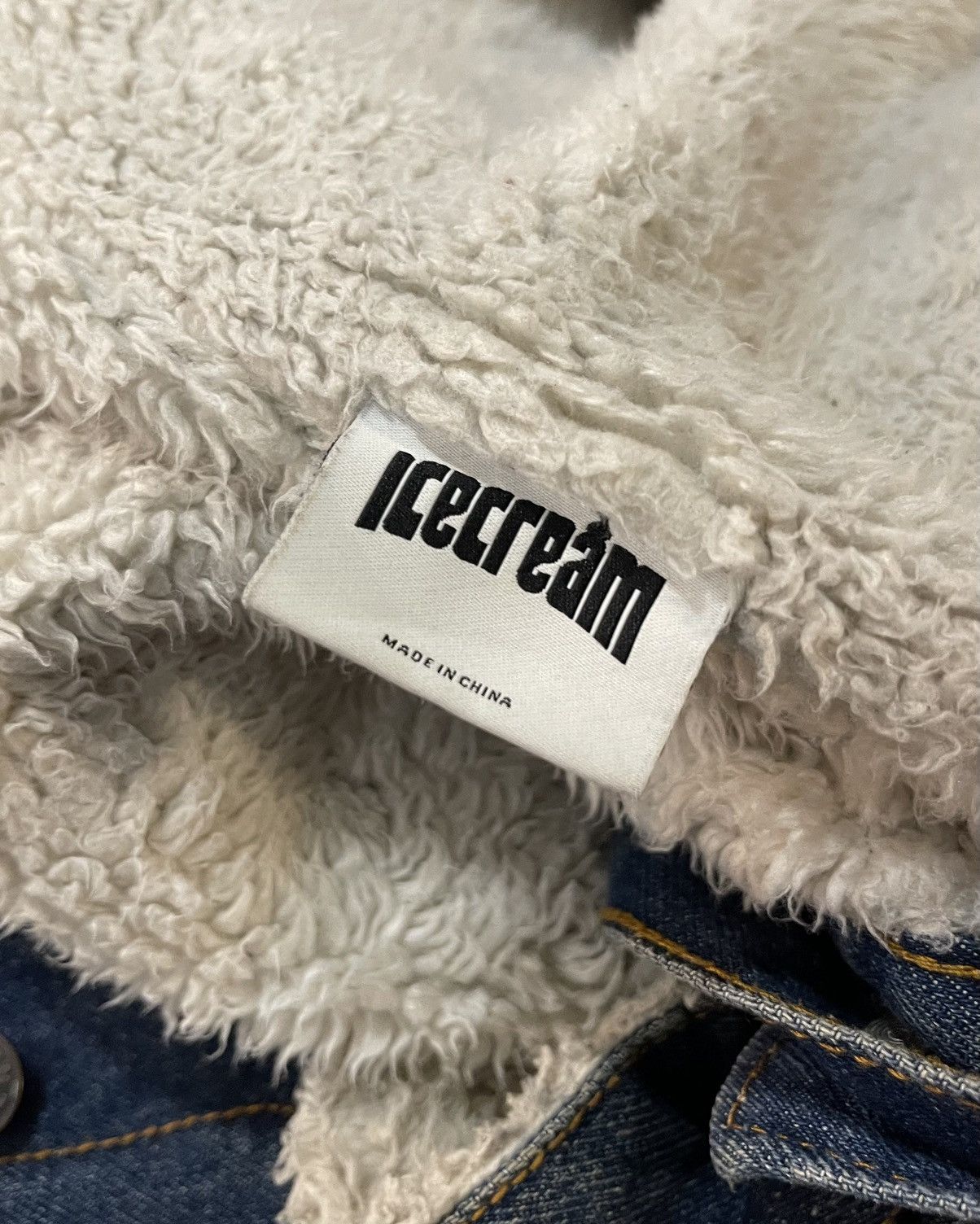 Icecream BBC ICECREAM ‘ Running Dog ‘ Classic Denim & Fur Jacket Size US M / EU 48-50 / 2 - 8 Thumbnail