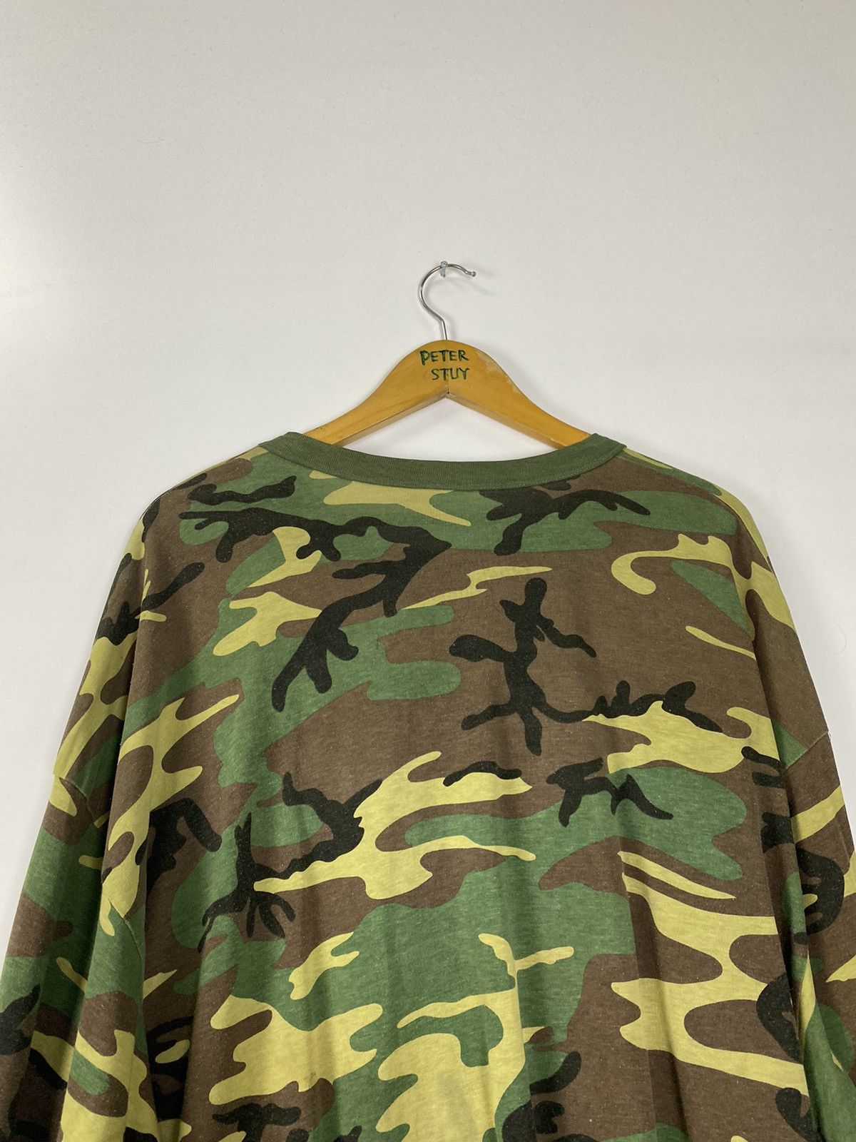 Vintage Vintage Army Long Sleeve Shirt Size US XL / EU 56 / 4 - 11 Thumbnail