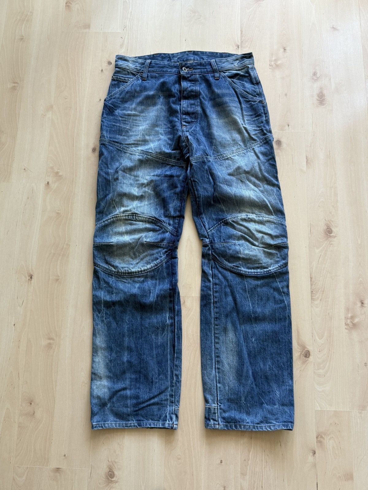 G-Star G-Star Raw 3D Denim loose fit vintage baggy jeans Size US 33 - 1 Thumbnail