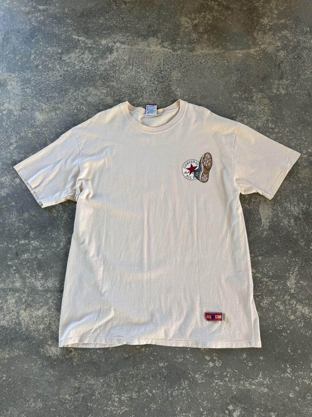 Converse × Vintage Vintage 90’s Converse Tee Size US XL / EU 56 / 4 - 3 Thumbnail