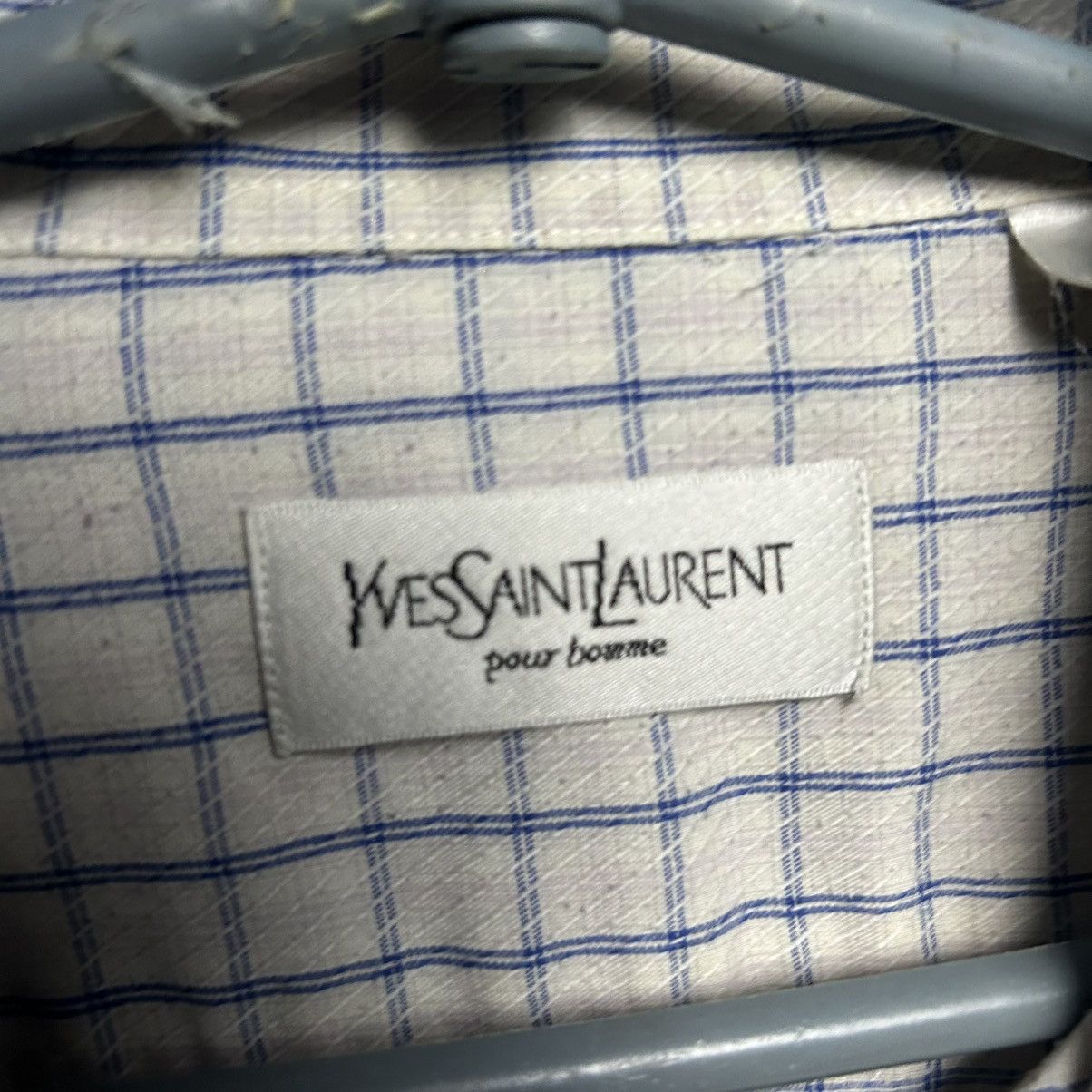 Yves Saint Laurent Luxury Yves Saint Laurent Small logo designer button shirt Size US M / EU 48-50 / 2 - 5 Thumbnail