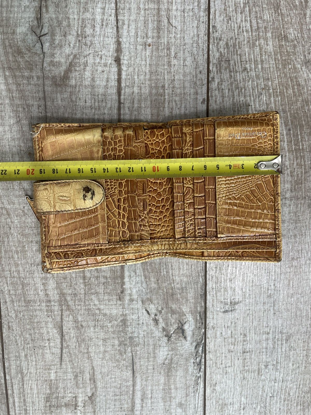 Dior Christian Dior Vintage Wallet Leather Size ONE SIZE - 25 Thumbnail