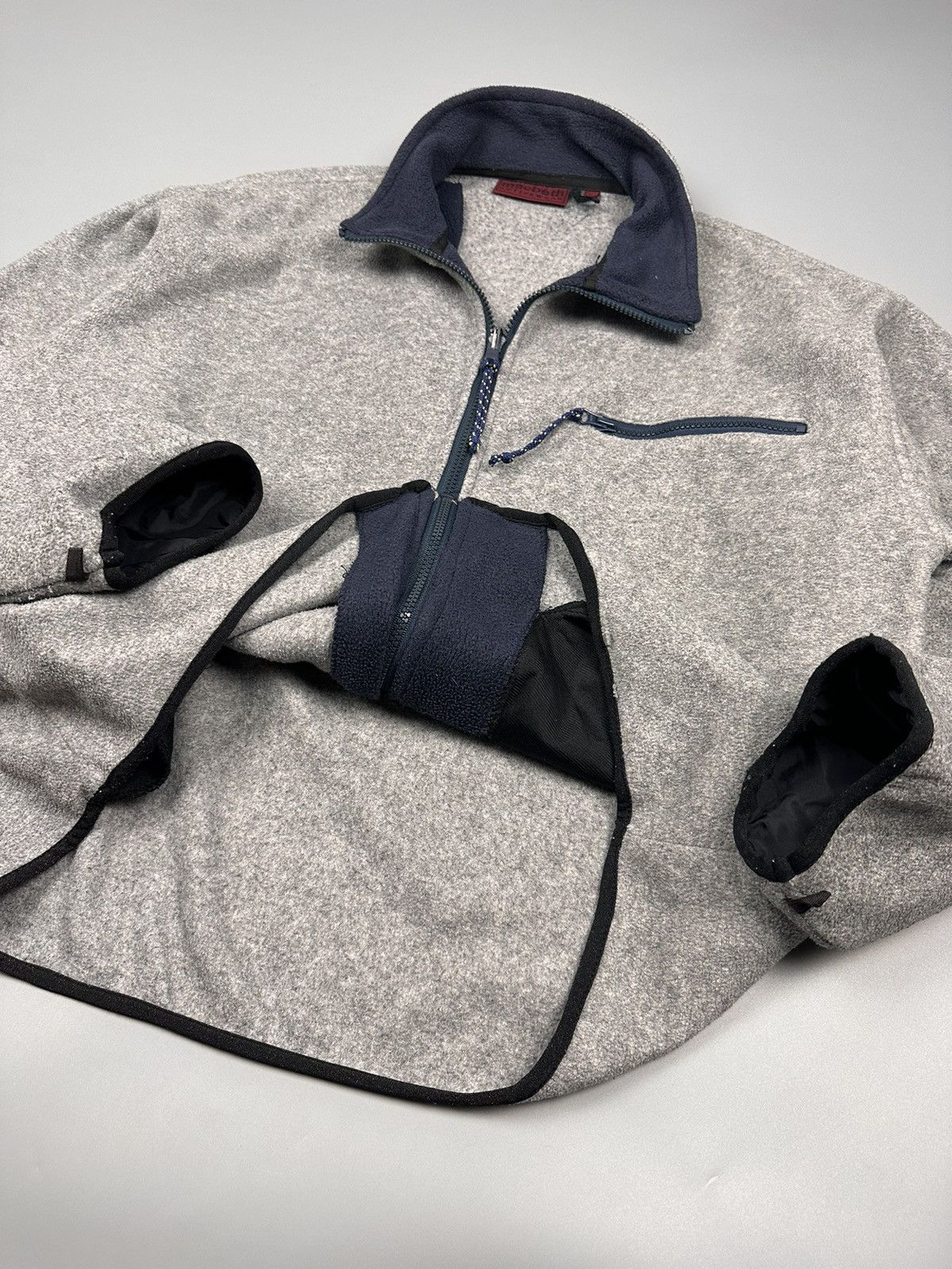 Macbeth × Vintage Vintage Macbeth Active Wear Zipper Up Fleece Size US L / EU 52-54 / 3 - 4 Thumbnail