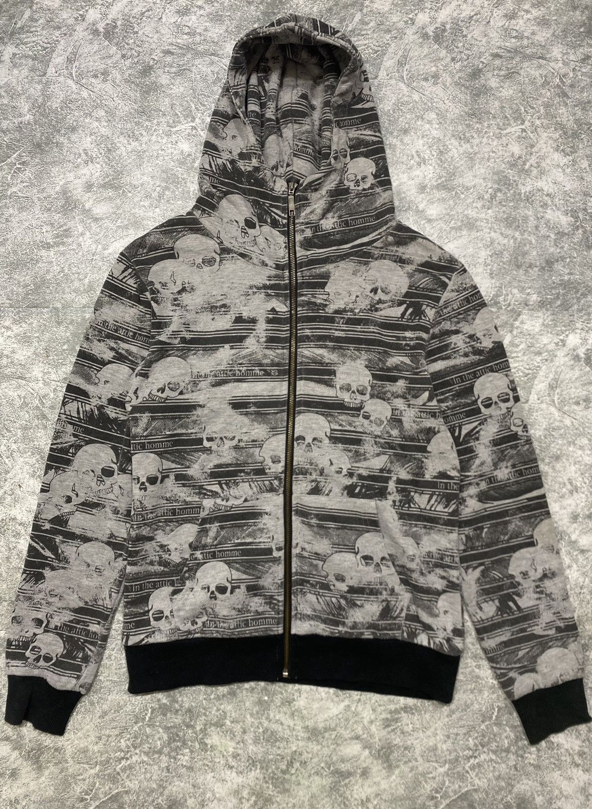 Hysteric Glamour 2000's In The Attic Homme Skull Full Print Hoodie Size US M / EU 48-50 / 2 - 1 Thumbnail