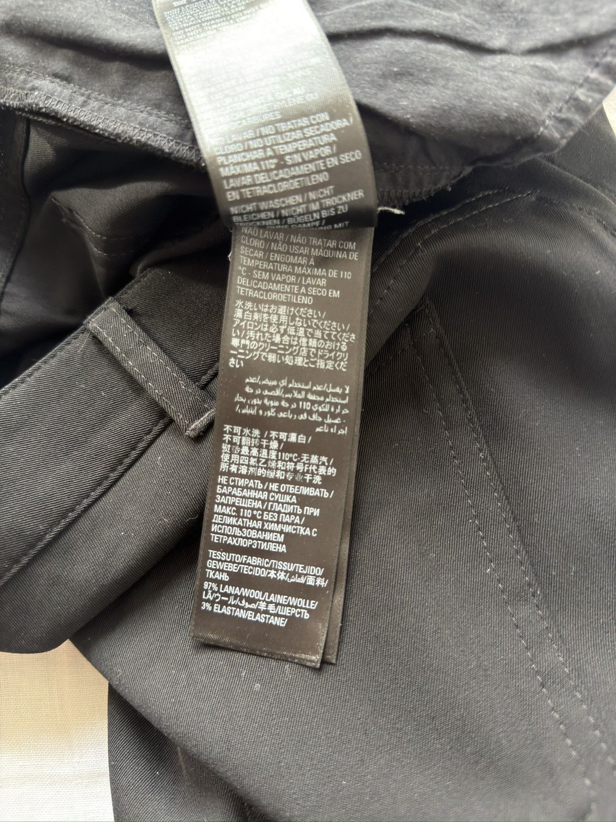 Balenciaga Wide Wool 5-Pocket Trousers Size US 30 / EU 46 - 6 Thumbnail