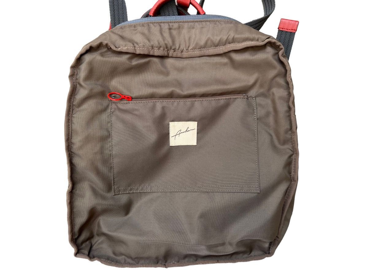 Vintage Arukan Japan Tarpaulin Printed Backpack Size ONE SIZE - 22 Thumbnail