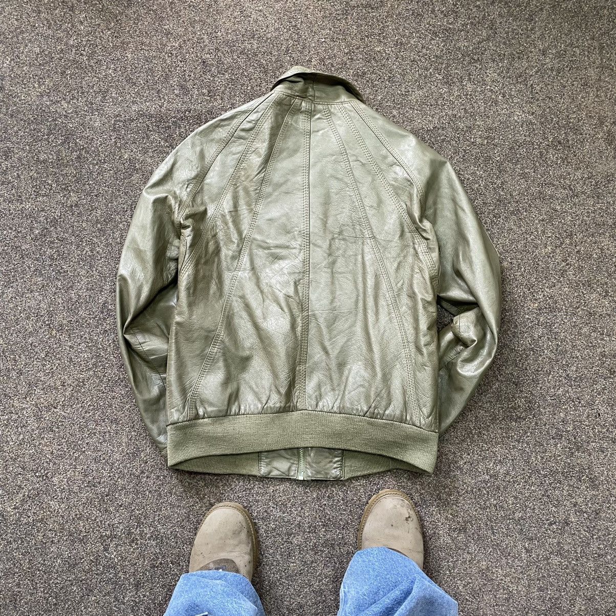 Vintage Vintage Y2K Faded Nylon Bomber Jacket Streetwear Khaki M Size US M / EU 48-50 / 2 - 5 Thumbnail