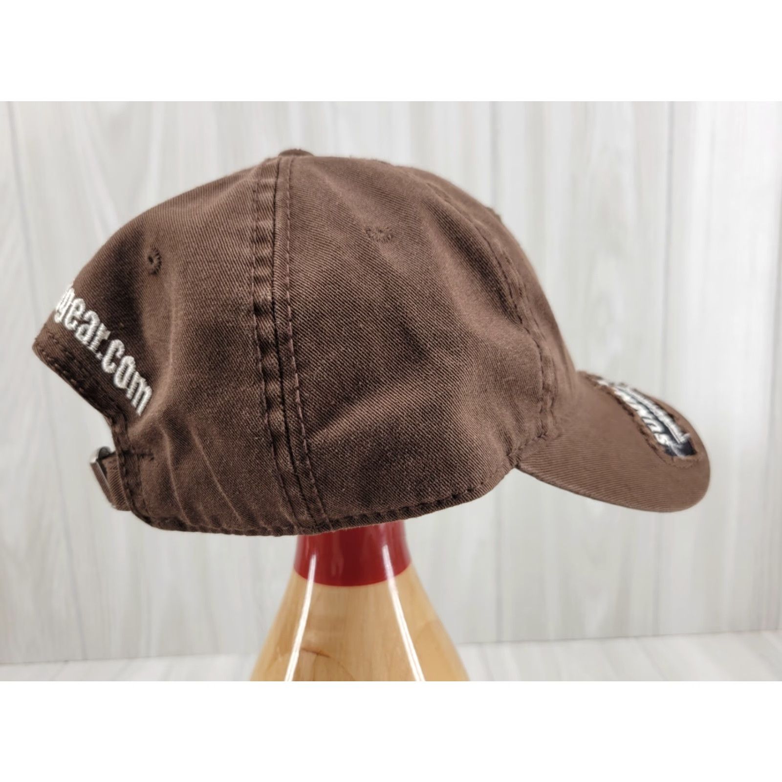 Vintage SUMMIT HUNTING TREESTAND Brown Trucker Hat Strapback Cap Logo Adjustable Men USA Deer Hunting Cap Size ONE SIZE - 5 Thumbnail
