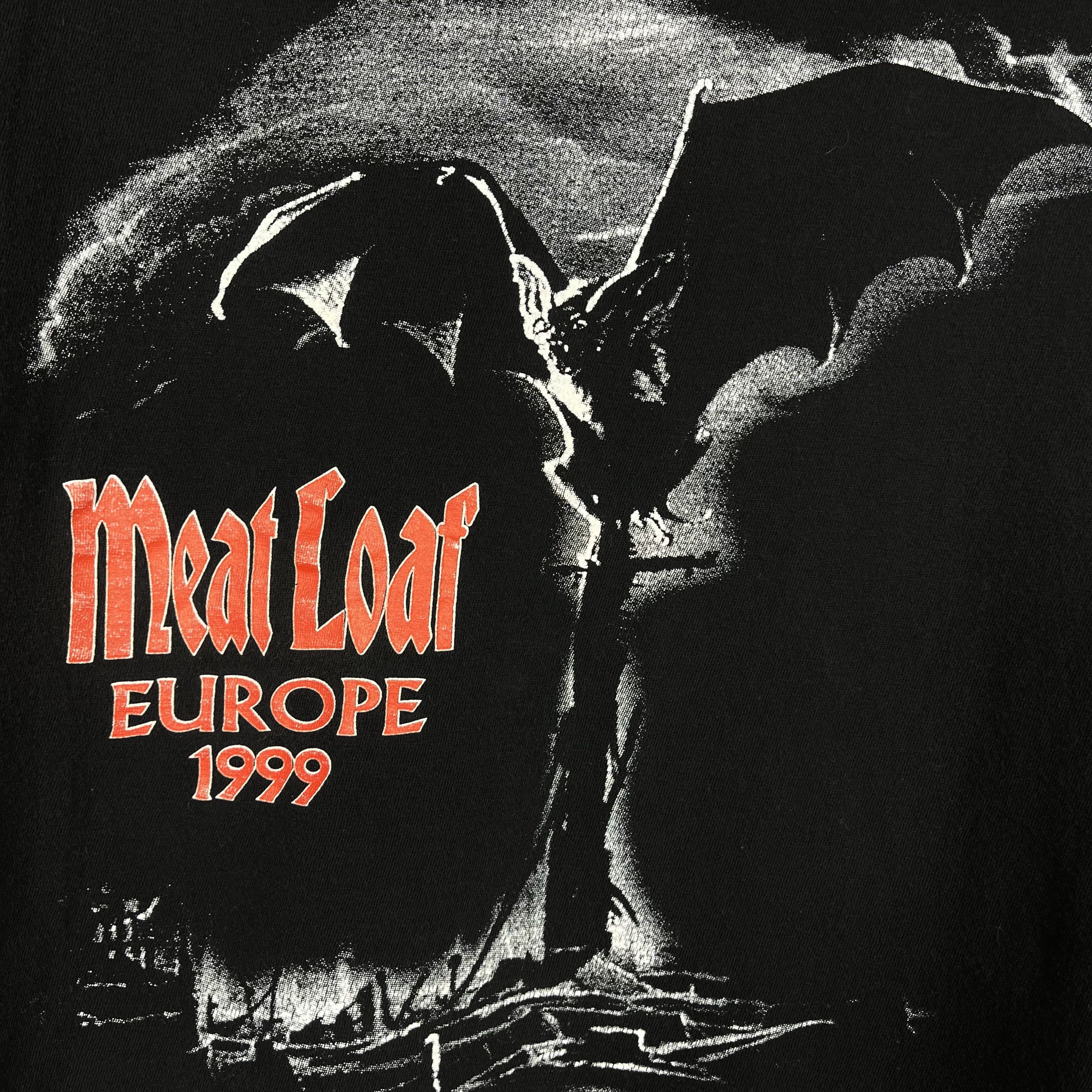 Band Tees Vintage Meat Loaf Rock Band Europe Tour T Shirt 1999 Size US M / EU 48-50 / 2 - 21 Thumbnail