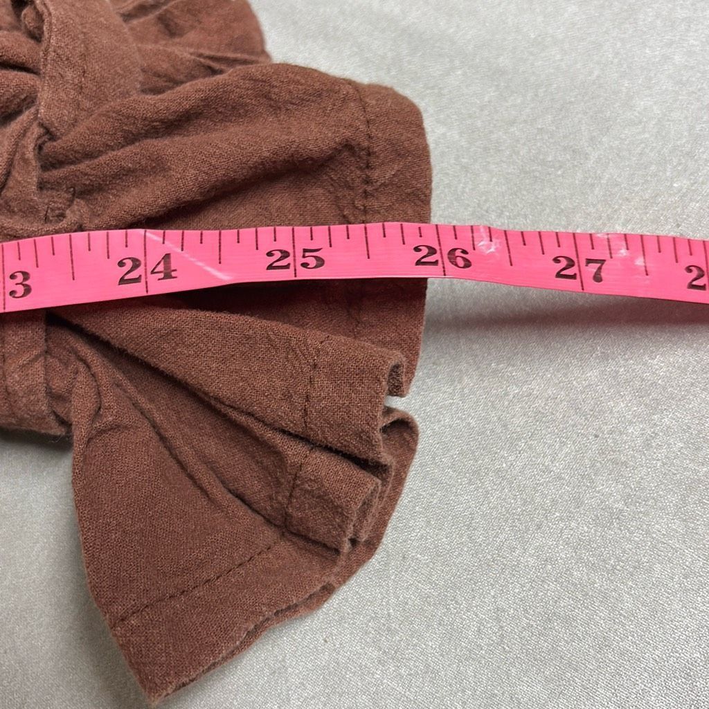 Other Storets Womens Small Brown Vintage Off Shoulder Collar Tie S Size S / US 4 / IT 40 - 8 Thumbnail